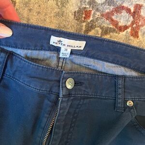 Peter millar navy pants size 38